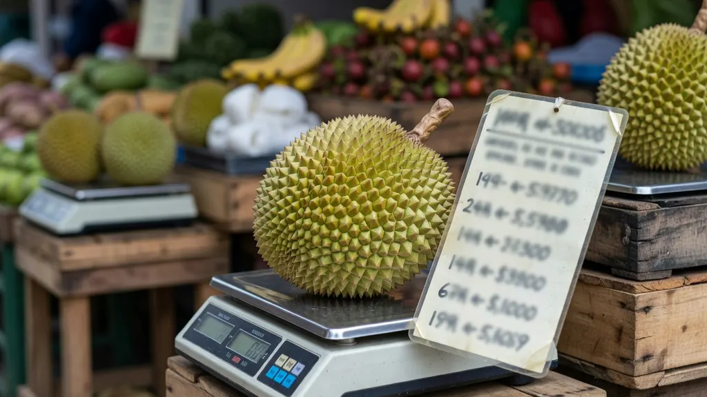 Ile kosztuje durian?